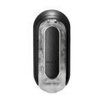 Flip 0-Zero Electronic Vibration Stroker- Black