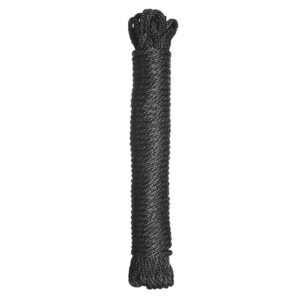 Premium Black Nylon Bondage Rope