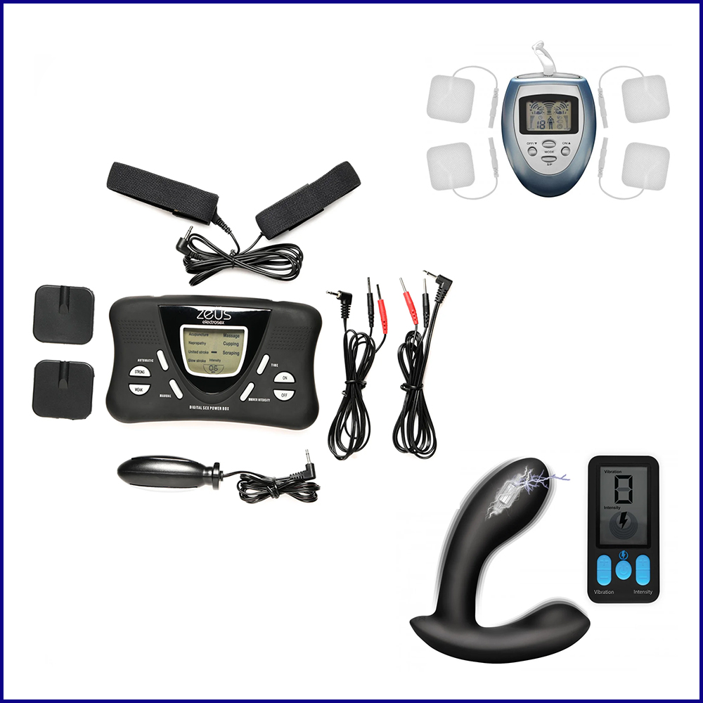 Electrosex Gear for those who get a "charge" out of sex.